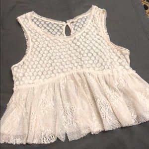 Free People Lace Tank